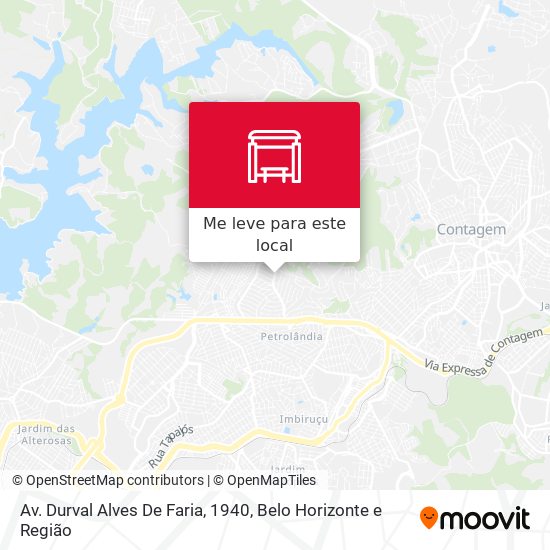 Av. Durval Alves De Faria, 1940 mapa
