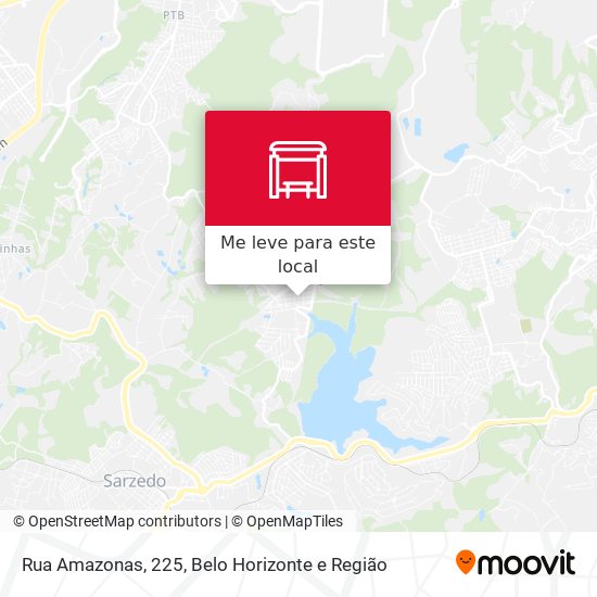 Rua Amazonas, 225 mapa