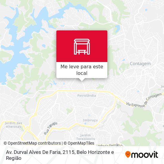 Av. Durval Alves De Faria, 2115 mapa