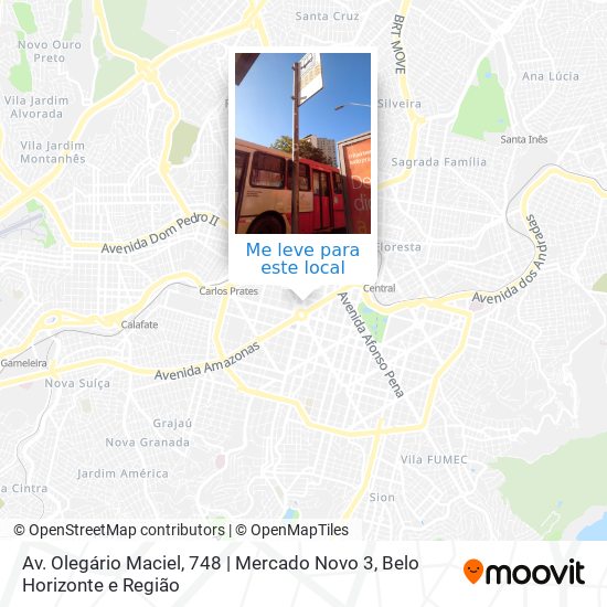 Av. Olegário Maciel, 748 | Mercado Novo 3 mapa