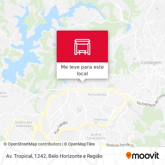 Av. Tropical, 1242 mapa