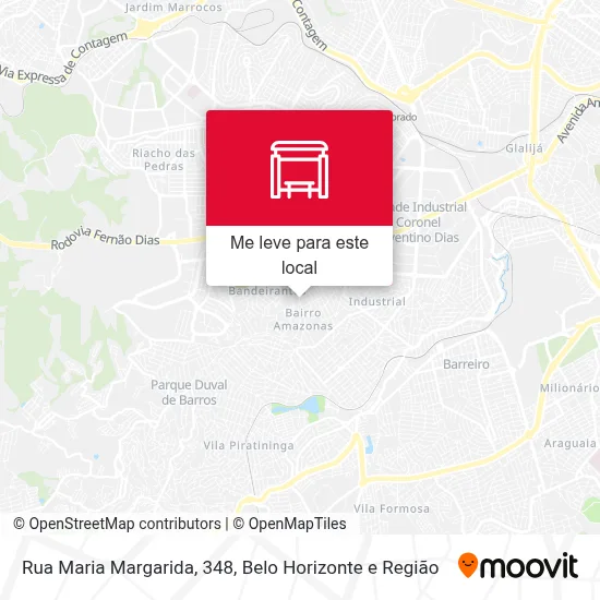 Rua Maria Margarida, 348 mapa