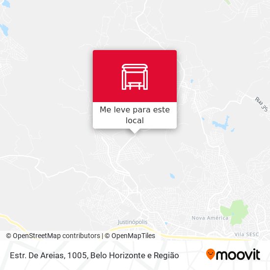 Estr. De Areias, 1005 mapa