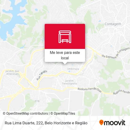 Rua Lima Duarte, 222 mapa