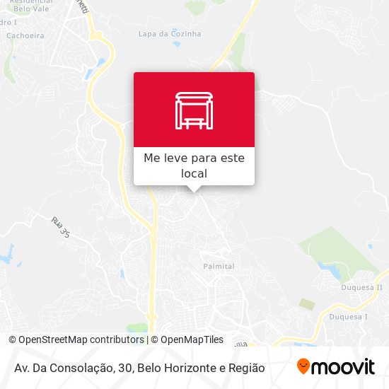 Av. Da Consolação, 30 mapa