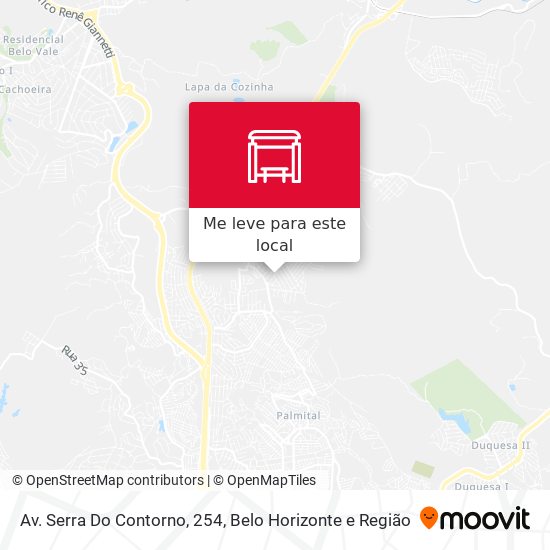 Av. Serra Do Contorno, 254 mapa