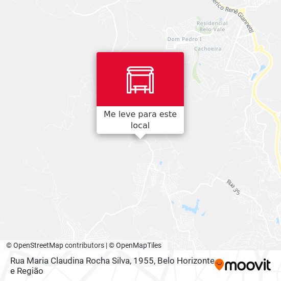 Rua Maria Claudina Rocha Silva, 1955 mapa