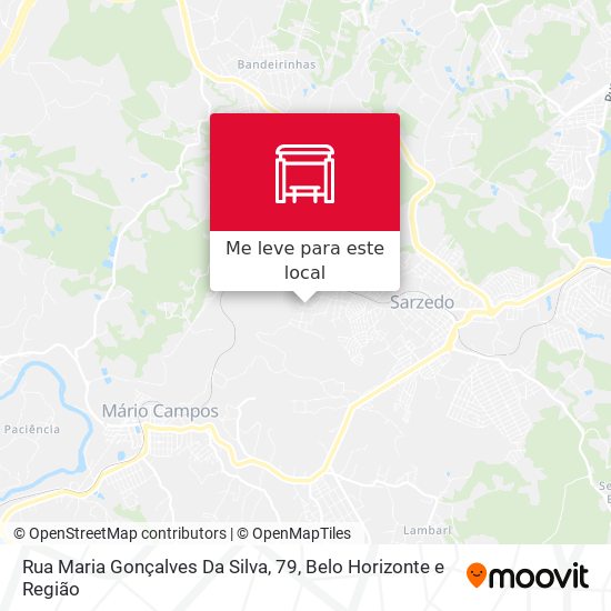 Rua Maria Gonçalves Da Silva, 79 mapa