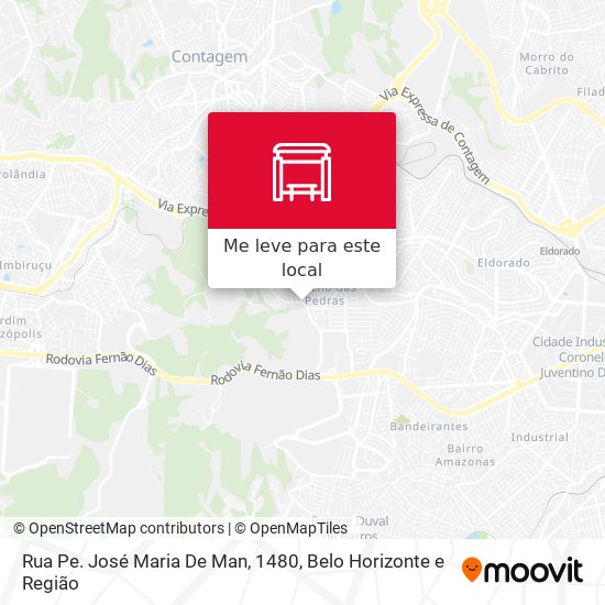 Rua Pe. José Maria De Man, 1480 mapa