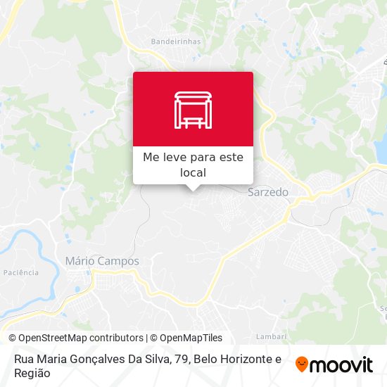 Rua Maria Gonçalves Da Silva, 79 mapa