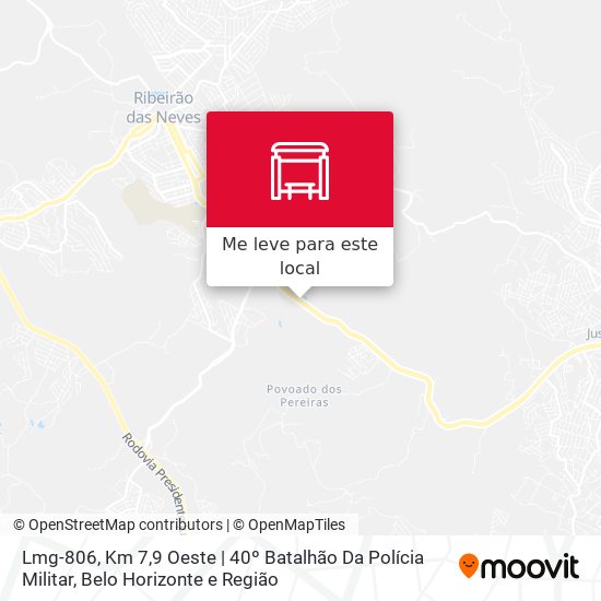 Lmg-806, Km 7,9 Oeste | 40º Batalhão Da Polícia Militar mapa