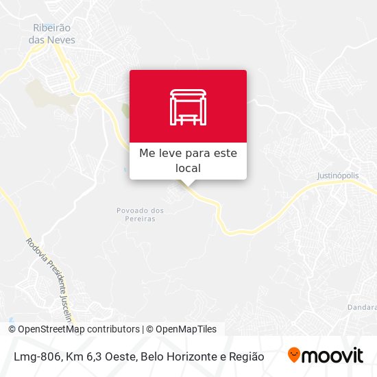 Lmg-806, Km 6,3 Oeste mapa