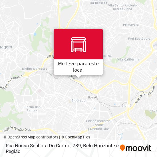 Rua Nossa Senhora Do Carmo, 789 mapa