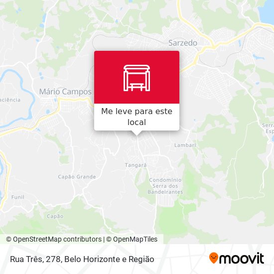 Rua Três, 278 mapa