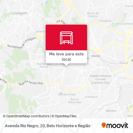 Avenida Rio Negro, 20 mapa