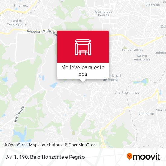 Av. 1, 190 mapa