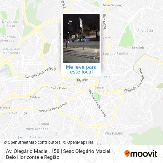 Av. Olegário Maciel, 158 | Sesc Olegário Maciel 1 mapa