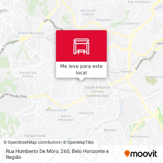 Rua Humberto De Môro, 260 mapa
