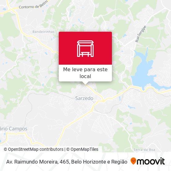Av. Raimundo Moreira, 465 mapa
