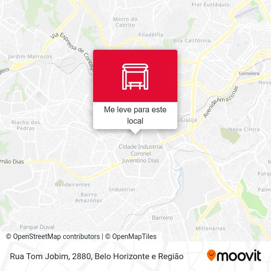 Rua Tom Jobim, 2880 mapa