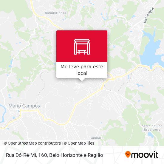 Rua Dó-Ré-Mi, 160 mapa