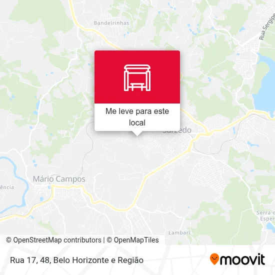 Rua 17, 48 mapa
