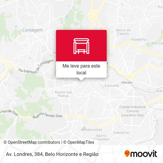 Av. Londres, 384 mapa