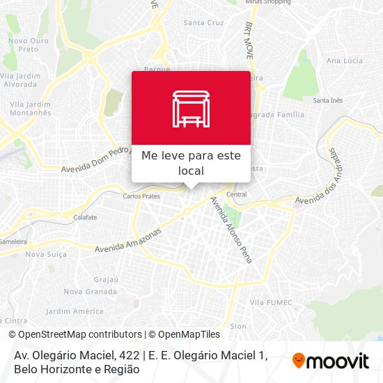 Av. Olegário Maciel, 422 | E. E. Olegário Maciel 1 mapa