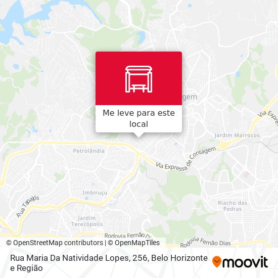 Rua Maria Da Natividade Lopes, 256 mapa