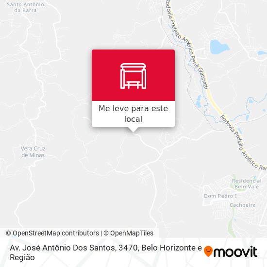 Av. José Antônio Dos Santos, 3470 mapa