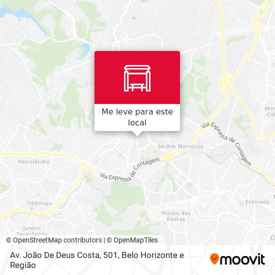 Av. João De Deus Costa, 501 mapa
