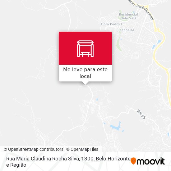 Rua Maria Claudina Rocha Silva, 1300 mapa