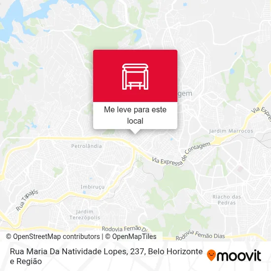 Rua Maria Da Natividade Lopes, 237 mapa