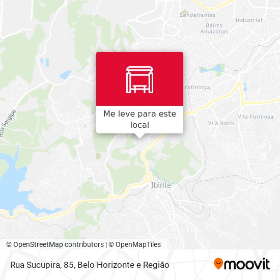 Rua Sucupira, 85 mapa