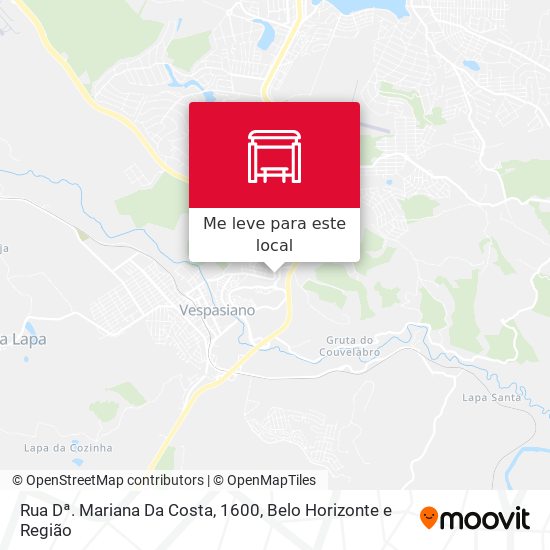 Rua Dª. Mariana Da Costa, 1600 mapa