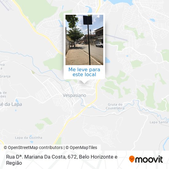 Rua Dª. Mariana Da Costa, 672 mapa