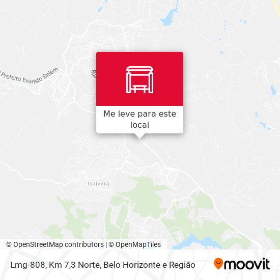 Lmg-808, Km 7,3 Norte mapa