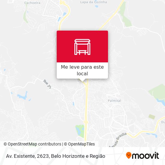 Av. Existente, 2623 mapa