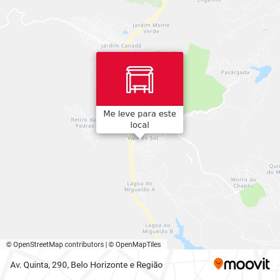 Av. Quinta, 290 mapa