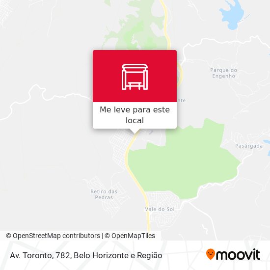Av. Toronto, 782 mapa