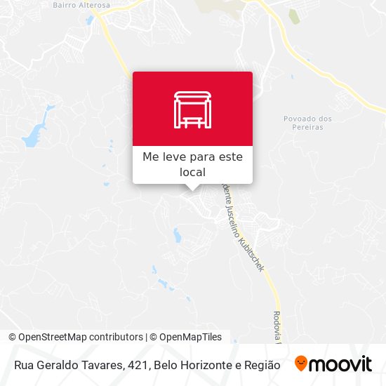 Rua Geraldo Tavares, 421 mapa