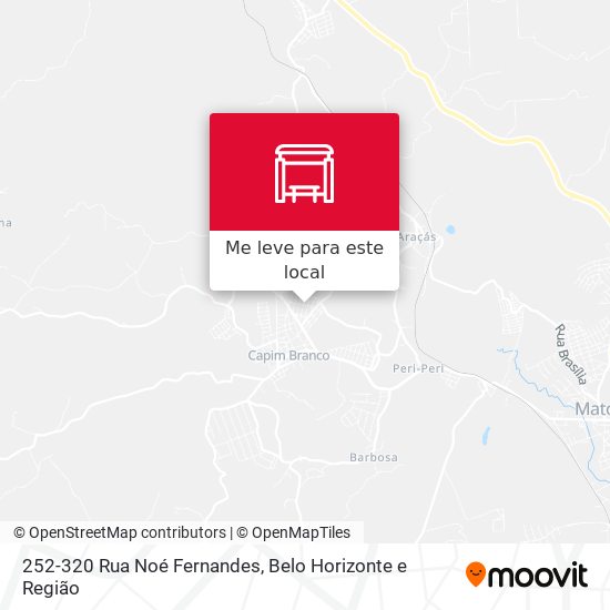 252-320 Rua Noé Fernandes mapa