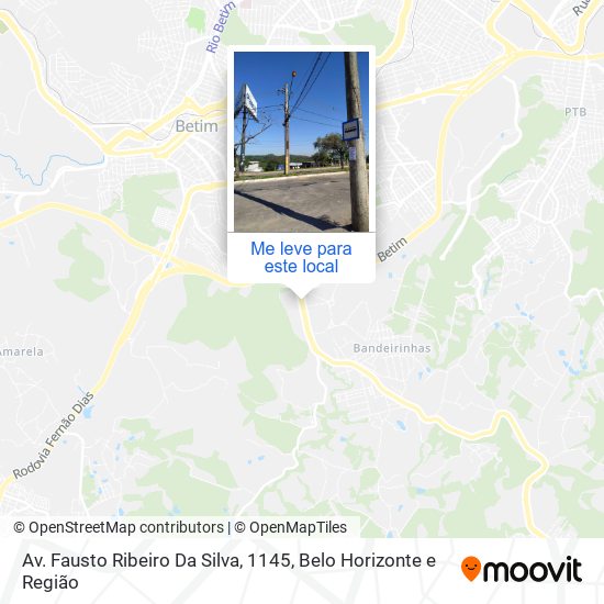 Av. Fausto Ribeiro Da Silva, 1145 mapa