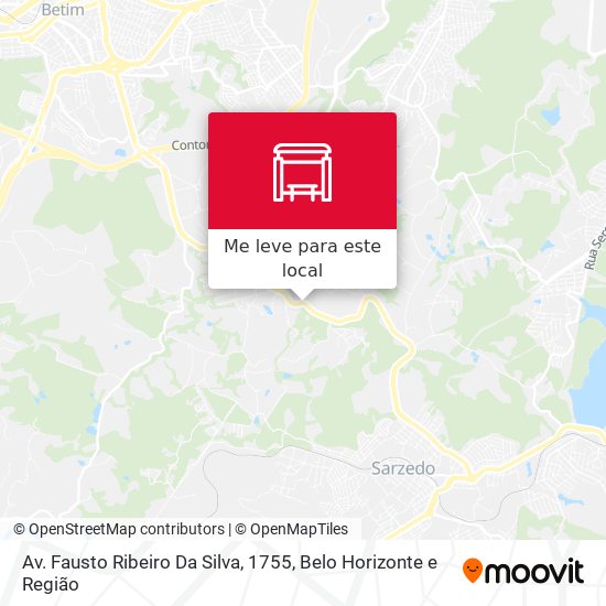 Av. Fausto Ribeiro Da Silva, 1755 mapa