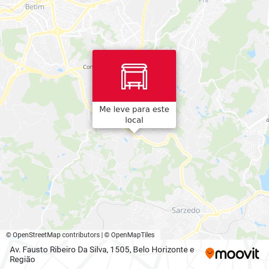 Av. Fausto Ribeiro Da Silva, 1505 mapa