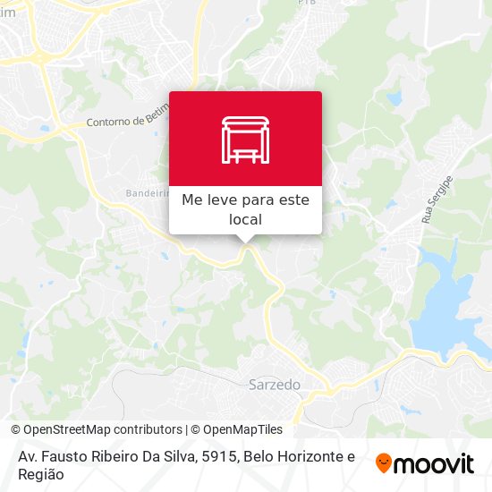 Av. Fausto Ribeiro Da Silva, 5915 mapa