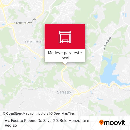Av. Fausto Ribeiro Da Silva, 20 mapa