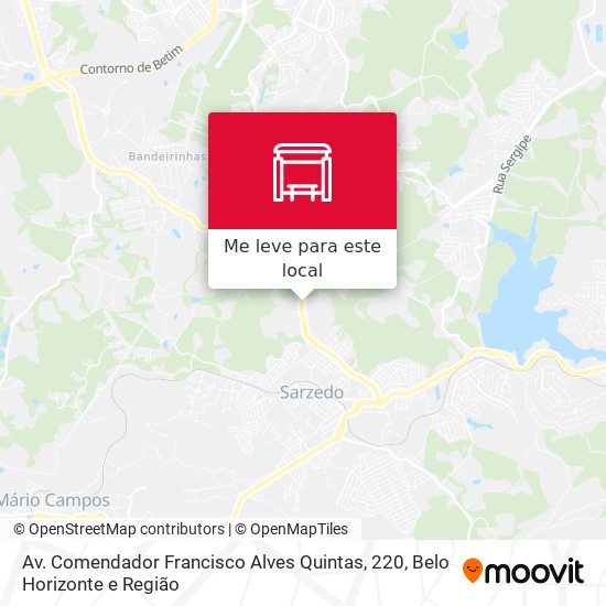 Av. Comendador Francisco Alves Quintas, 220 mapa
