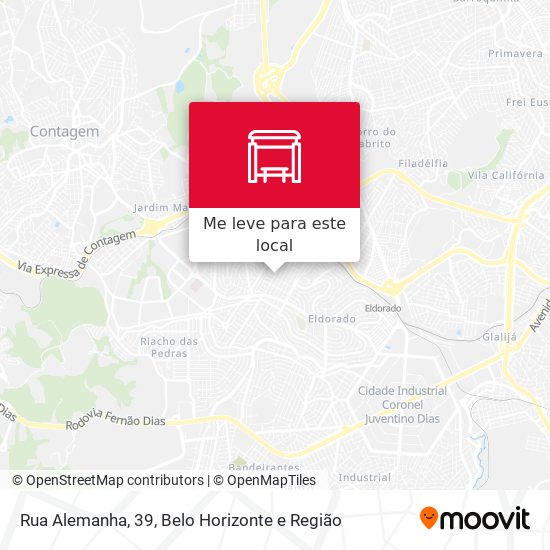 Rua Alemanha, 39 mapa