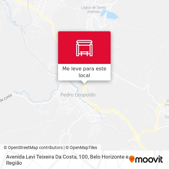 Avenida Levi Teixeira Da Costa, 100 mapa